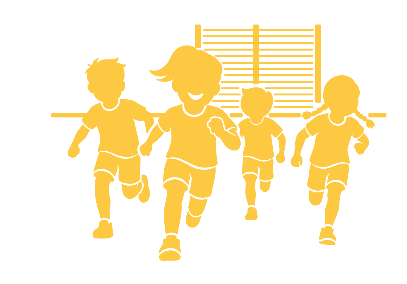 Keyvisual Laufen Gelb